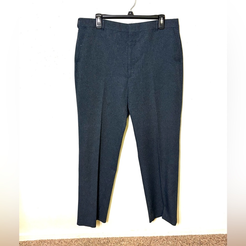 Perma-Prest Flexslax Men's Gray Dress Pants. Size 36 x 32. EUC.